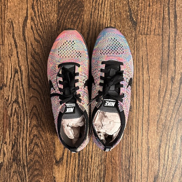 Nike Flyknit Racer Multicolor 'Grey Tongue' 2016 - Picture 4 of 5